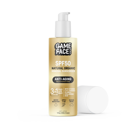 'Anti-Aging' SPF50 Natural Organic Mineral Sunscreen