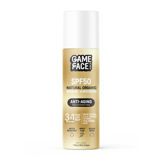 Anti-Aging SPF50 Natural Organic Mineral Sunscreen